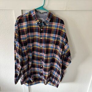 Cinch Men’s Large Plaid Western Dress Shirt